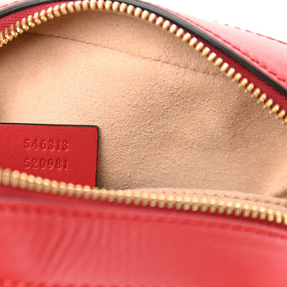 Gucci GG Supreme Monogram Blooms Mini Chain Shoulder Bag Beige Blue Navy Hibiscus Red 7 of 10