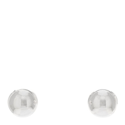 Tiffany Sterling Silver 10mm HardWear Ball Earrings 1 of 4