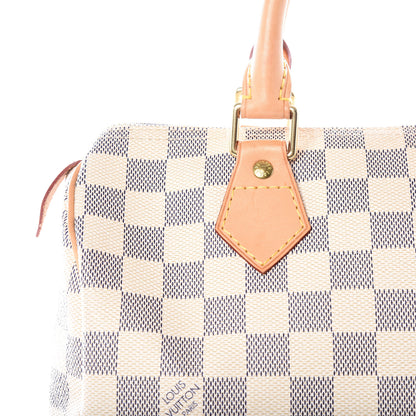 Louis Vuitton Damier Azur Speedy 25 14 of 14