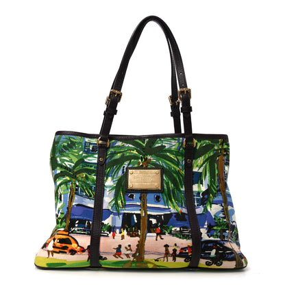 Louis Vuitton Canvas Printed Aventure Ailleurs Cabas PM 1 of 9