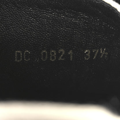 Christian Dior Canvas Walk'N'Dior Low Top Sneakers 37.5 Black 7 of 9