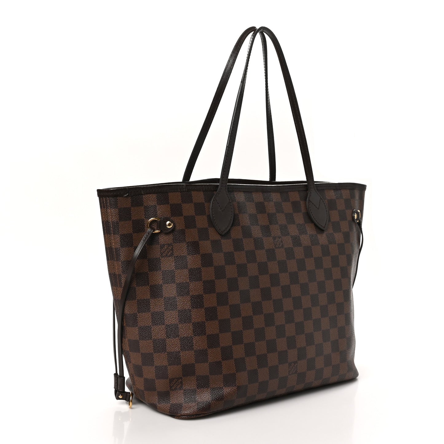 Damier Ebene Neo Neverfull MM Rose Ballerine