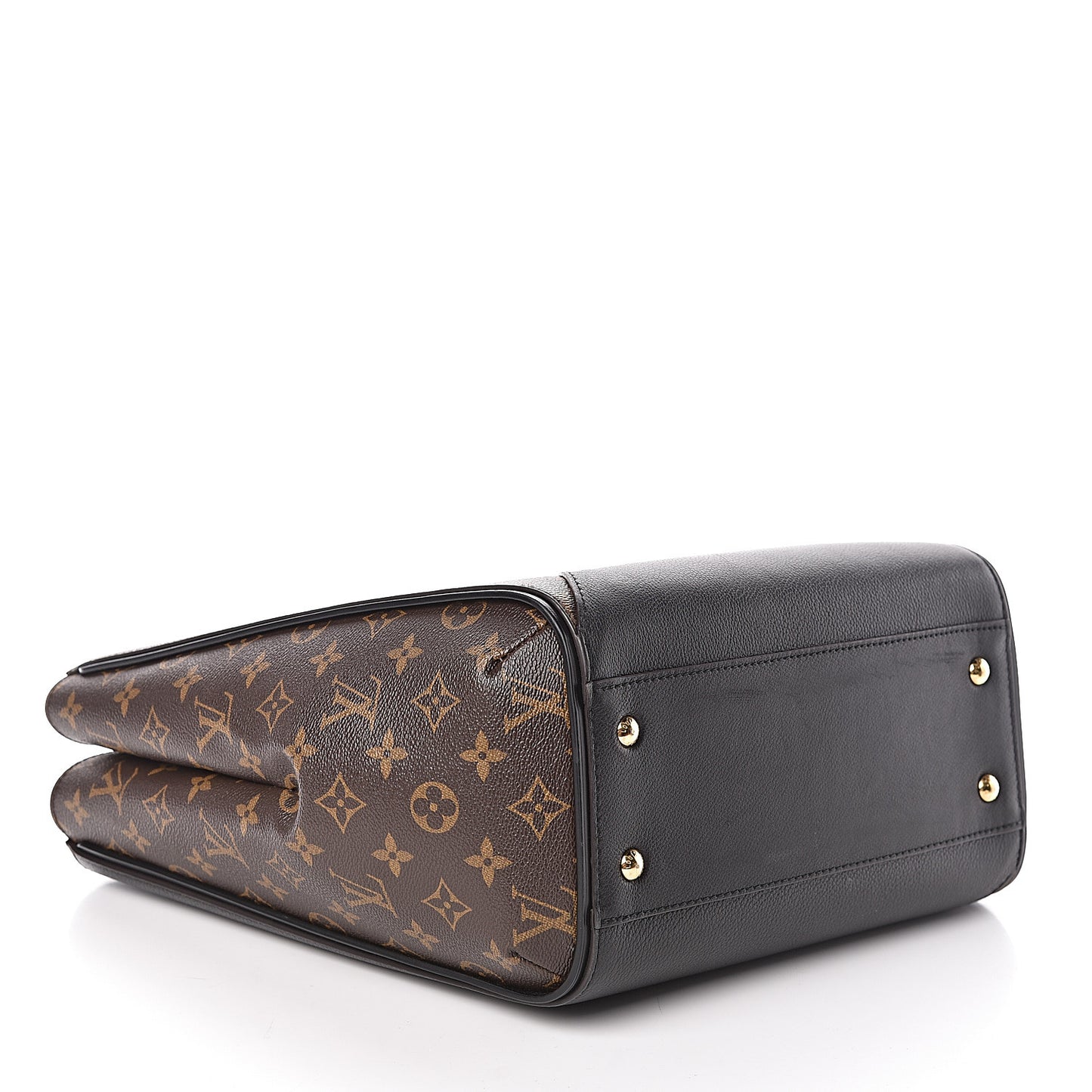 Calfskin Monogram Kimono Tote Black