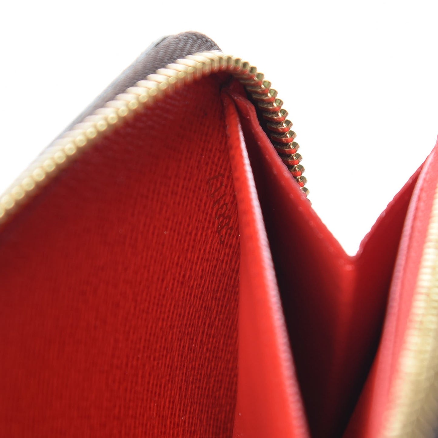 Monogram Zippy Wallet Coquelicot