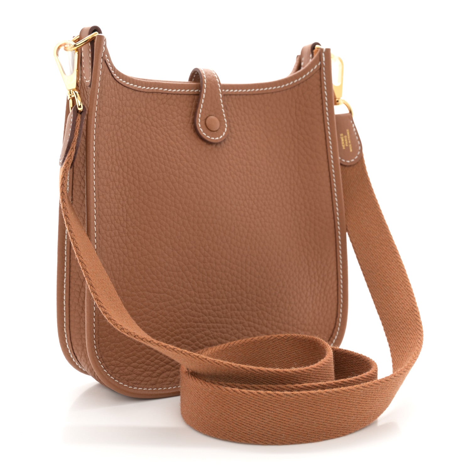 Hermes Taurillon Clemence Evelyne TPM Gold 4 of 11