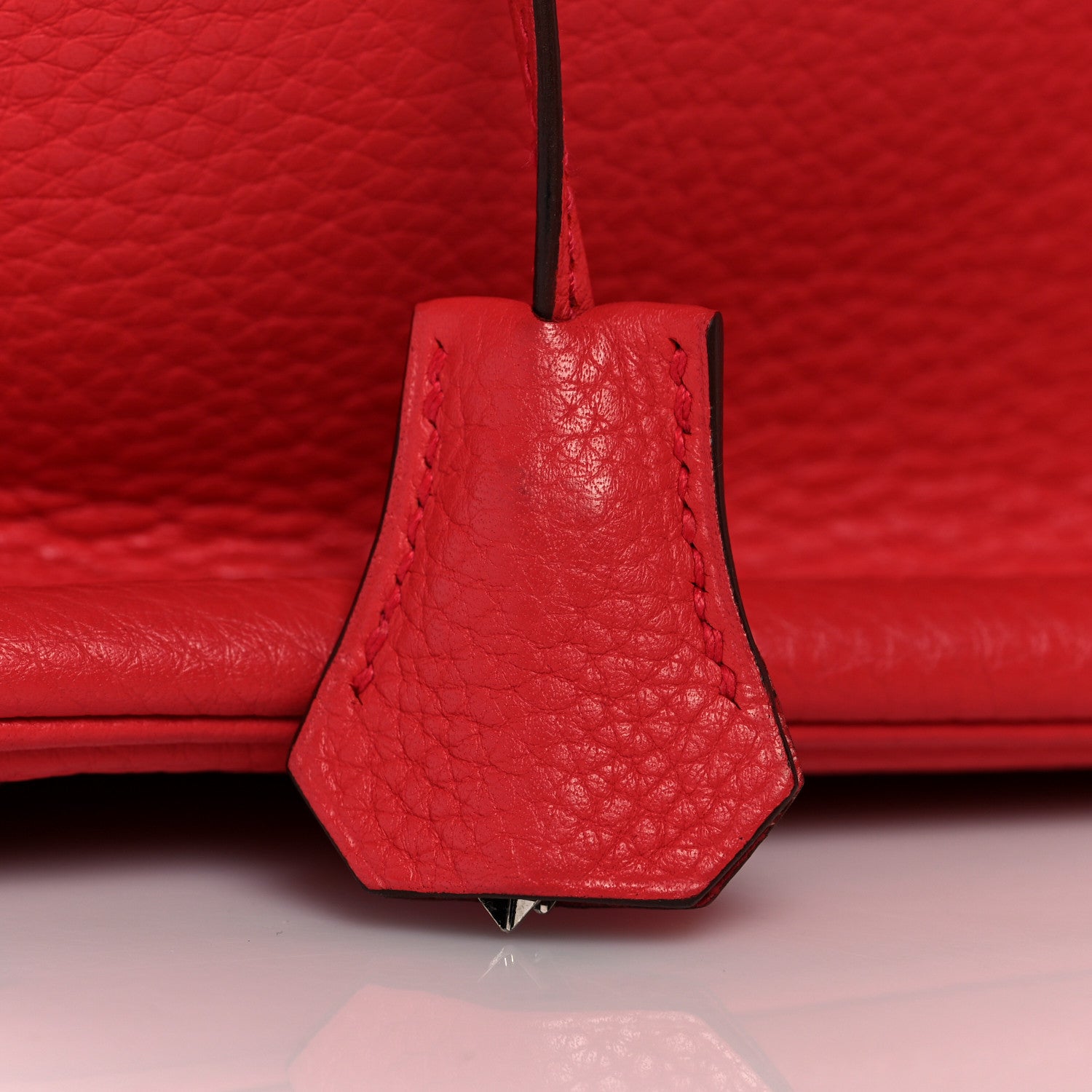 Hermes Taurillon Clemence Birkin 35 Bougainvillea 33 of 36