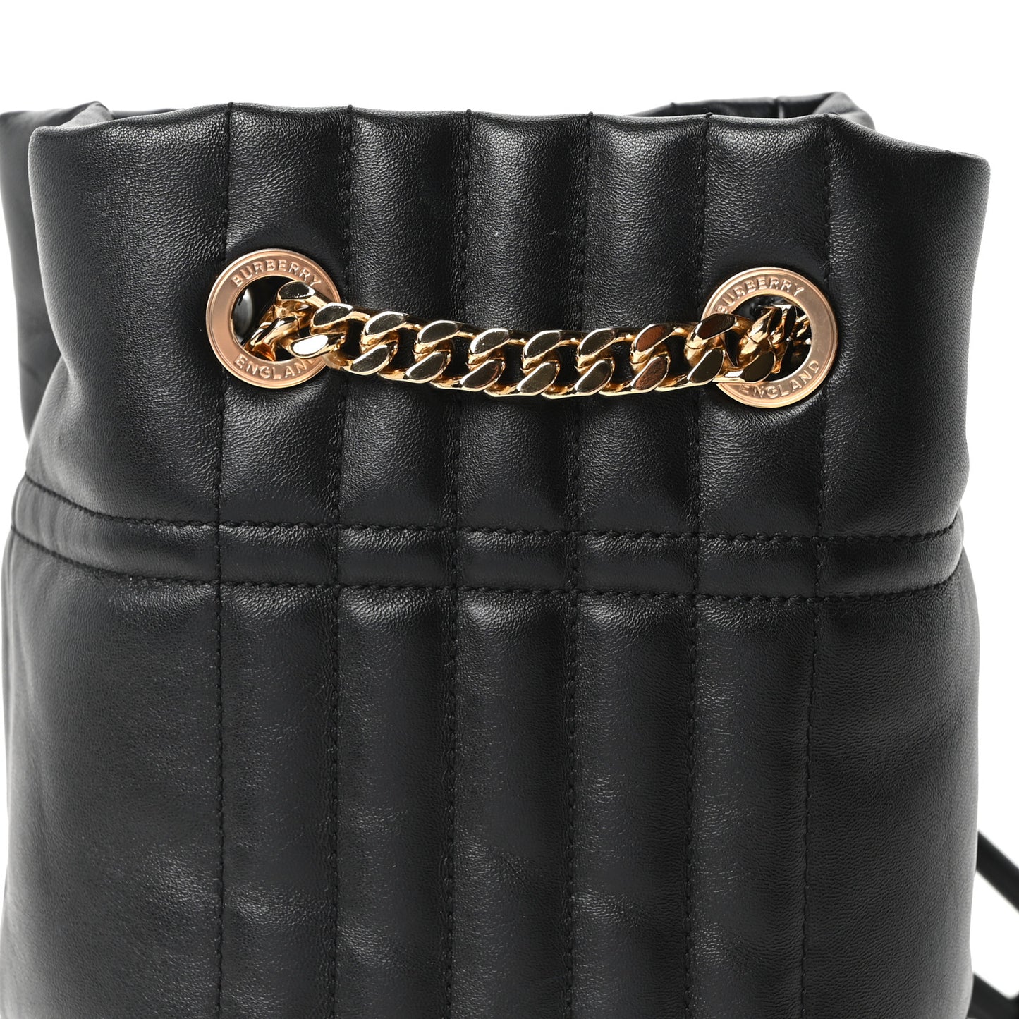 Lambskin Quilted Mini Lola Backpack Black