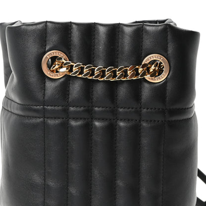 Burberry Lambskin Quilted Mini Lola Backpack Black 7 of 9