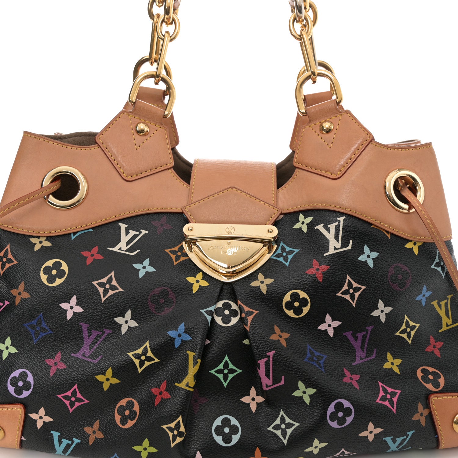 Louis Vuitton Monogram Multicolor Ursula Black 8 of 12