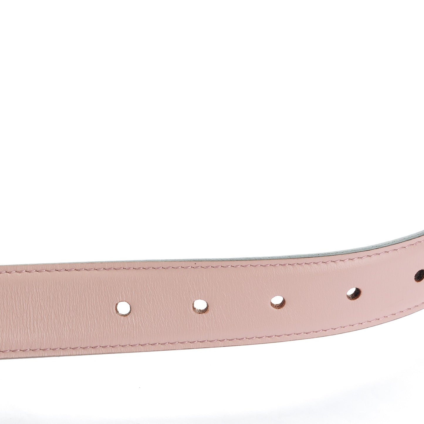 Selleria Calfskin GG Supreme Monogram Reversible 30mm Belt 95 38 Dark Cipria Beige Ebony
