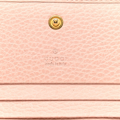 Gucci Dollar Calfskin GG Marmont Card Case Perfect Pink 6 of 7