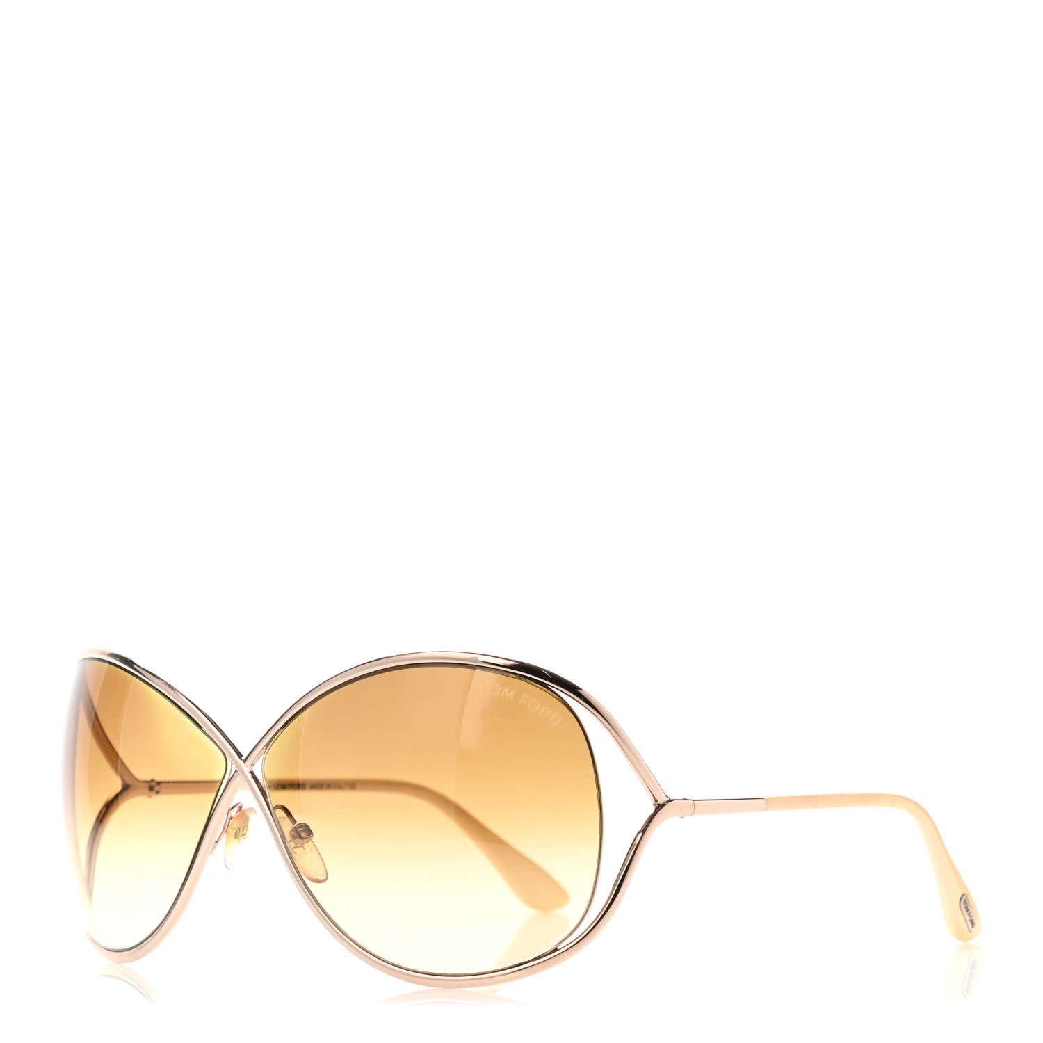 Tom Ford Miranda Crossover Sunglasses TF130 Gold 1 of 4