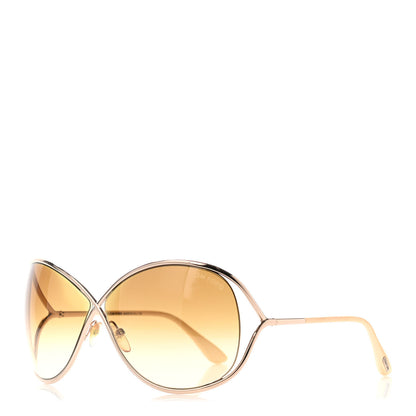 Tom Ford Miranda Crossover Sunglasses TF130 Gold 1 of 4
