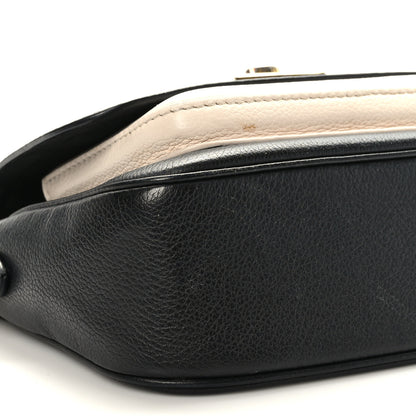 Louis Vuitton Grained Calfskin Lockme Tender Black 7 of 9