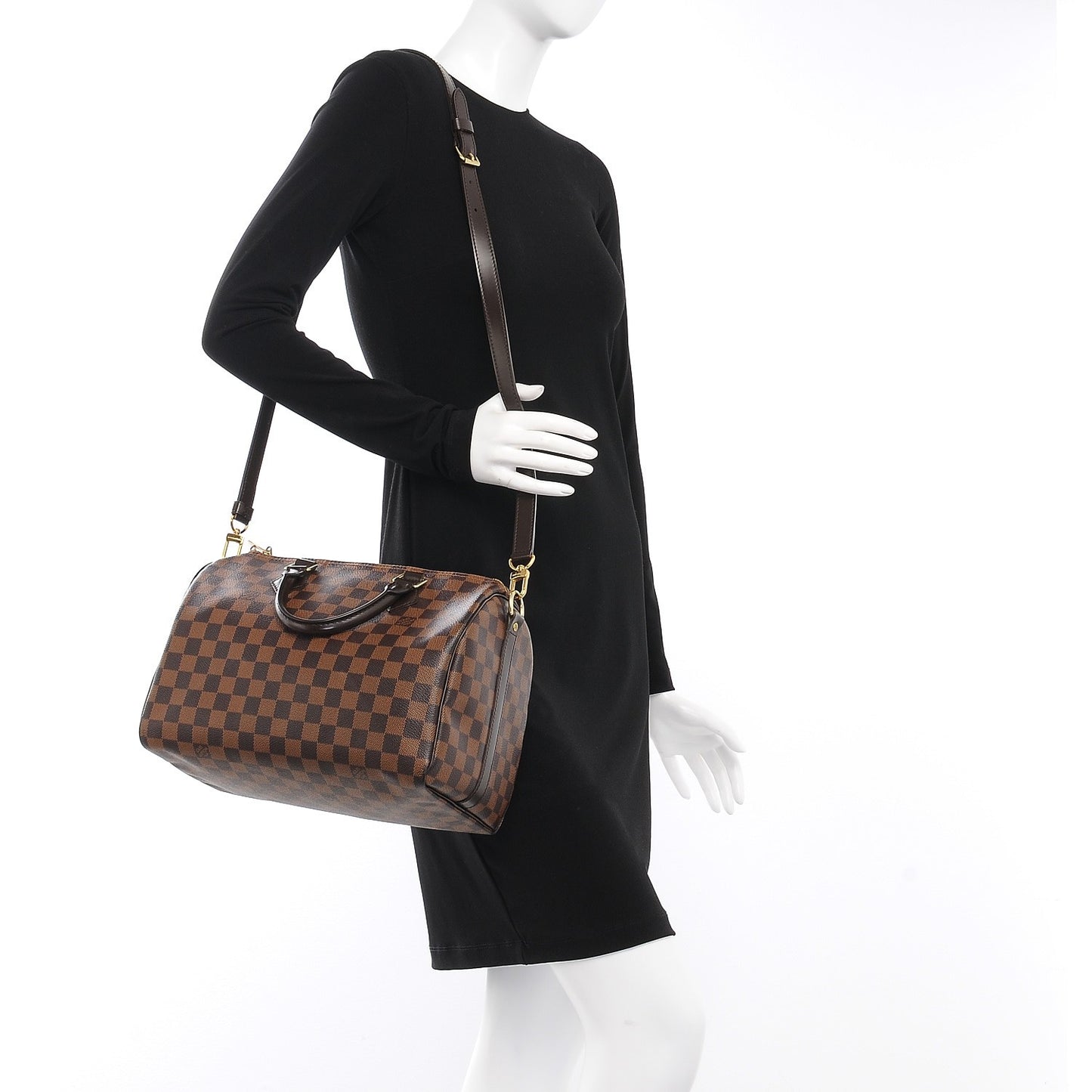 Damier Ebene Speedy Bandouliere 30