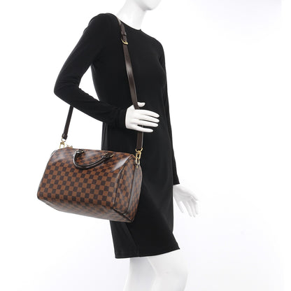 Louis Vuitton Damier Ebene Speedy Bandouliere 30 3 of 8