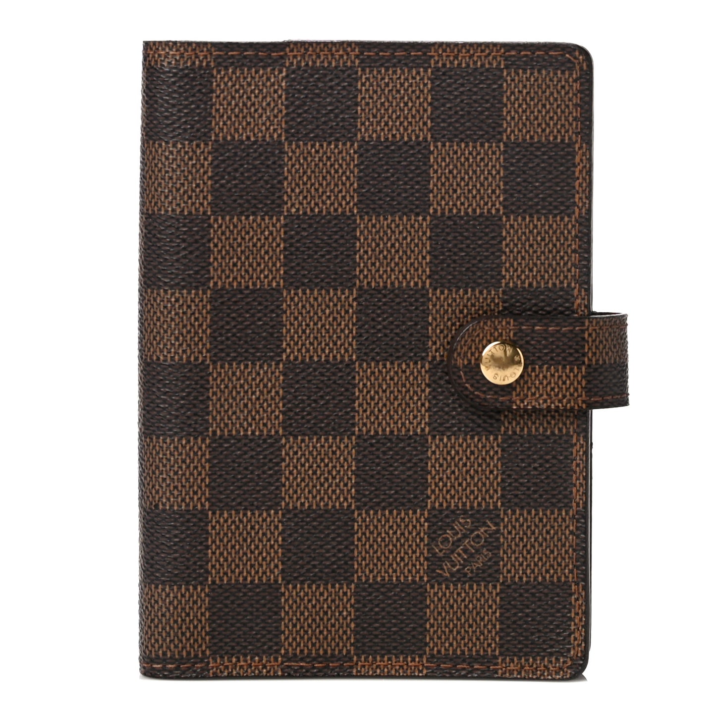 Damier Ebene Small Ring Agenda Cover