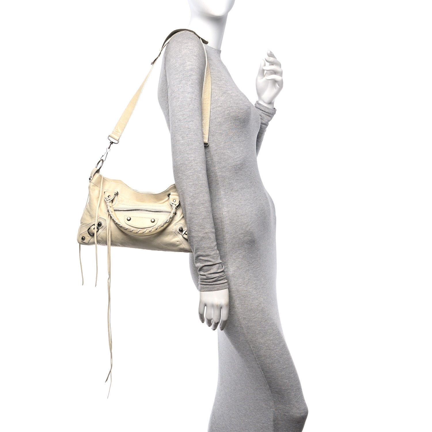 Balenciaga Chevre Classic Hardware First White 2 of 12