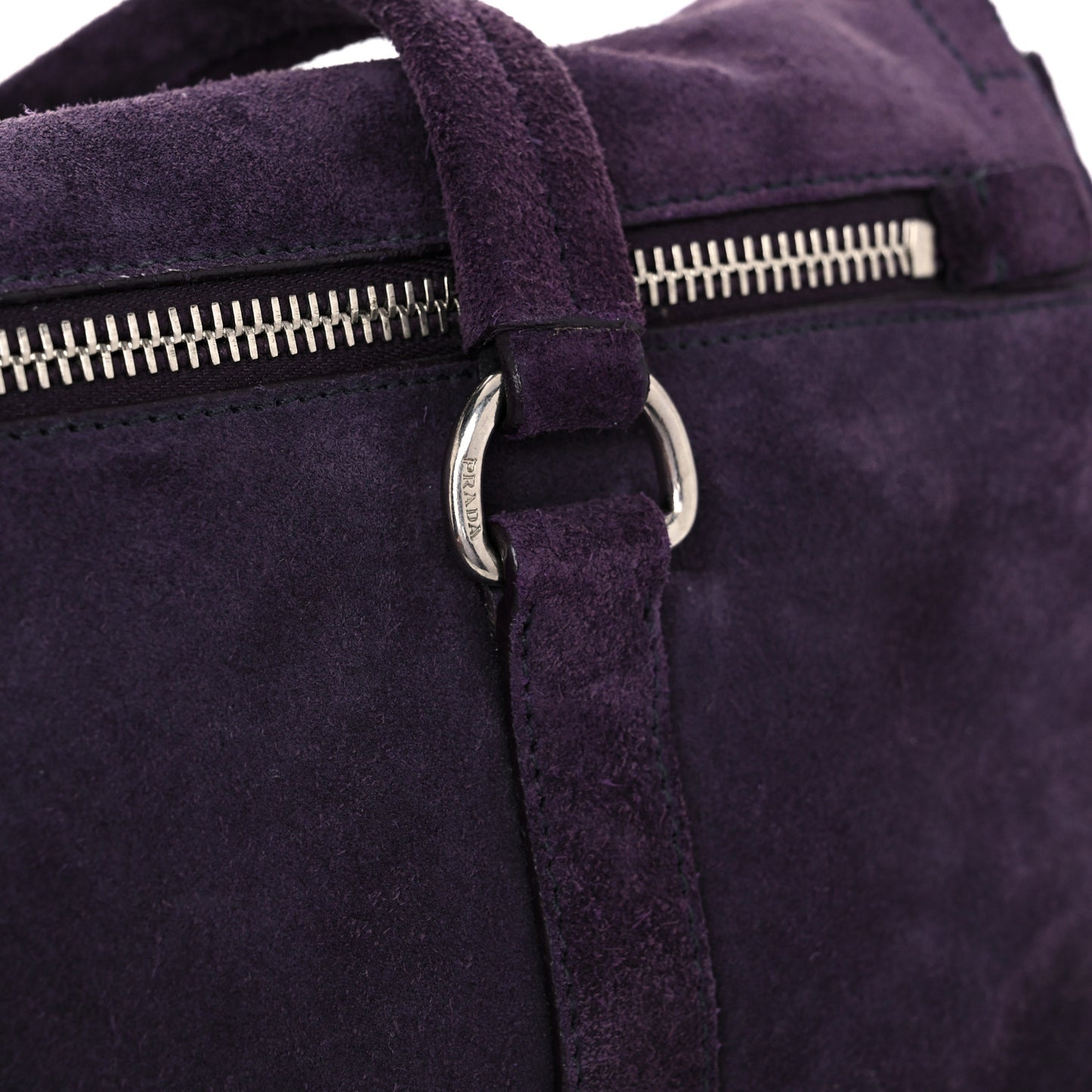 Scamosciato Foldover Pushlock Satchel Cina