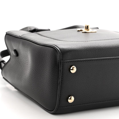 Chanel Grained Calfskin Mini Neo Executive Shopper Tote Black 9 of 10