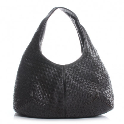Bottega Veneta Nappa Intrecciato Ball Hobo Ebano 1 of 6