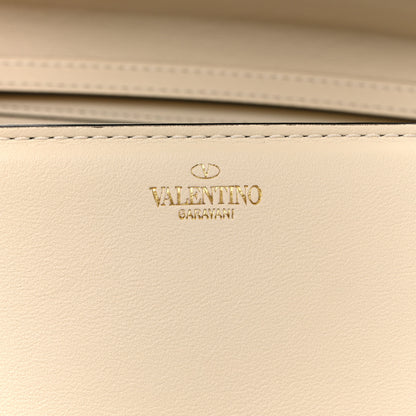 Valentino Garavani Calfskin Vlogo Loco Shoulder Bag Light Ivory 6 of 11
