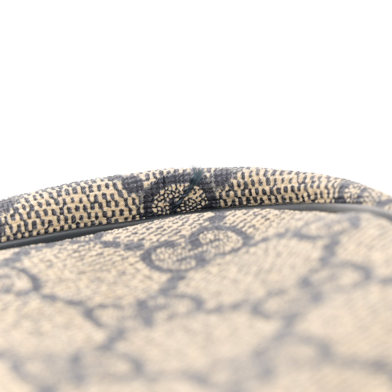 Gucci GG Plus Monogram Selleria Calfskin Medium Messenger Bag Beige Blue 14 of 16