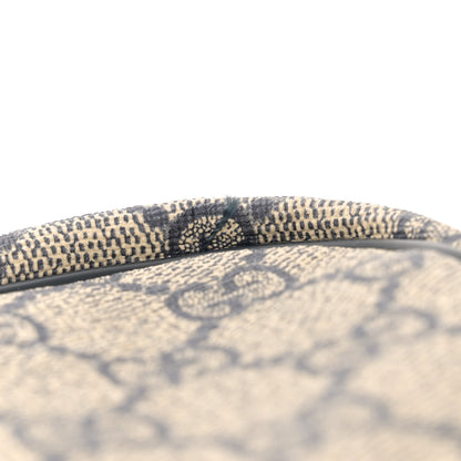 Gucci GG Plus Monogram Selleria Calfskin Medium Messenger Bag Beige Blue 14 of 16