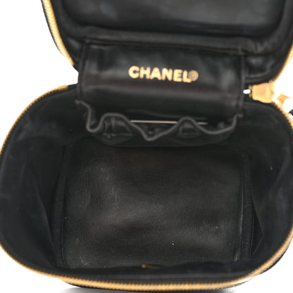 Chanel Caviar Vanity Cosmetic Case Black 5 of 8