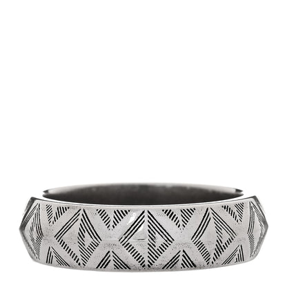 Christian Dior Sterling Silver CD Diamond Band Ring 59 8.75 3 of 5