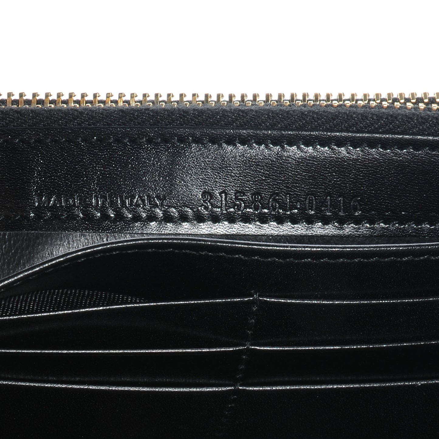 Leather Classic Large Flap Wallet Black