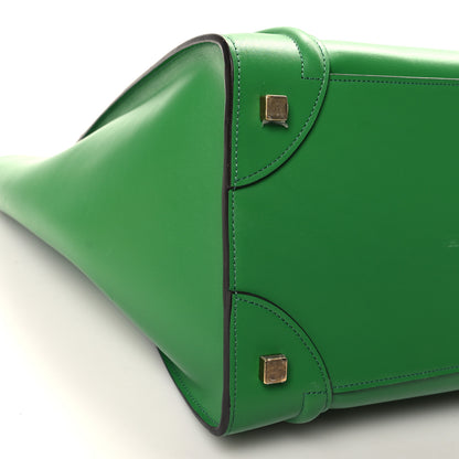 Celine Palmelato Mini Luggage Grass Green 8 of 10