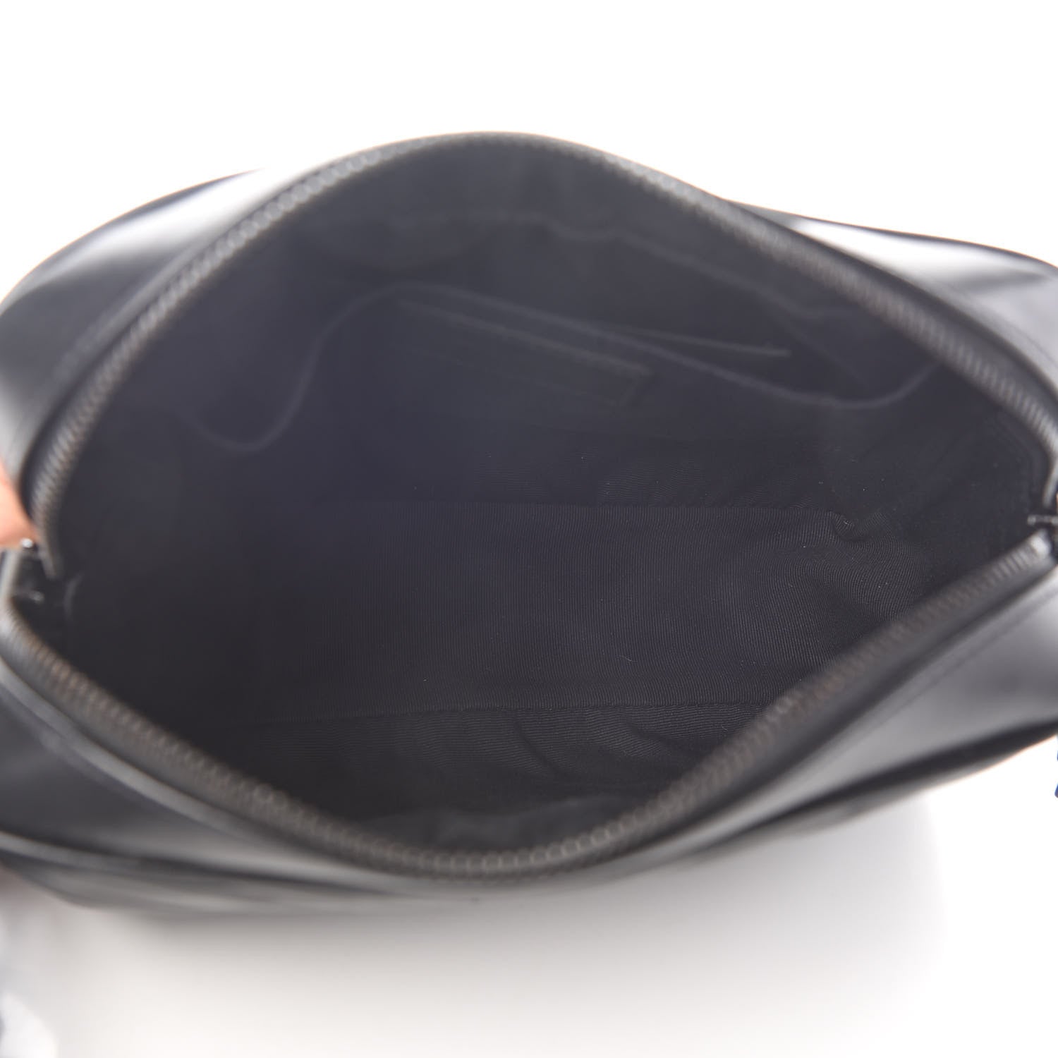 Saint Laurent Calfskin Matelasse Monogram Lou Camera Bag Black 5 of 8