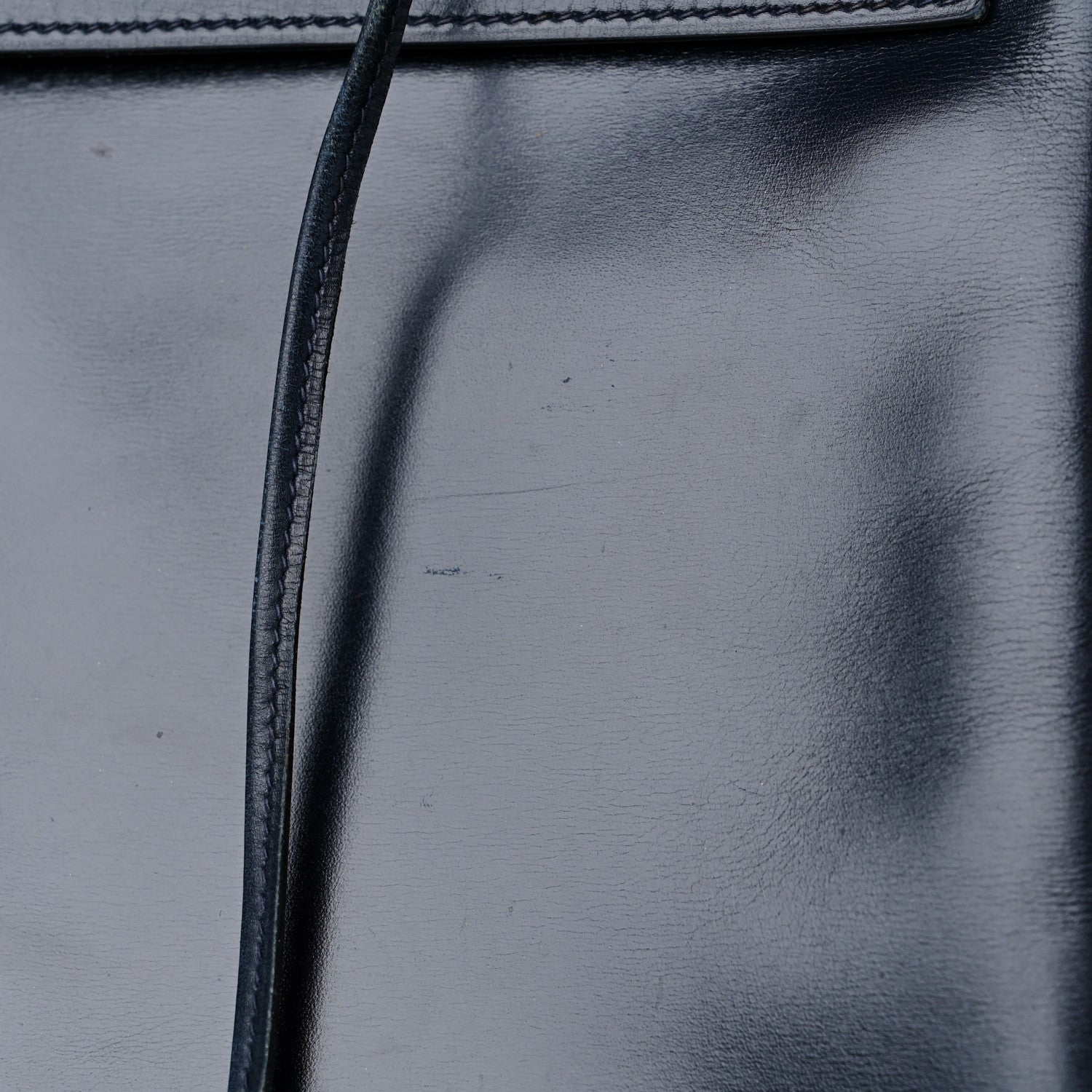 Hermes Box Kelly Retourne 35 Indigo 18 of 23