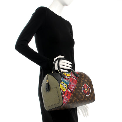 Louis Vuitton Monogram Kabuki Speedy 30 2 of 9
