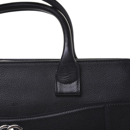 Chanel Grained Calfskin Large Neo Executive Shopper Tote Black 13 of 17