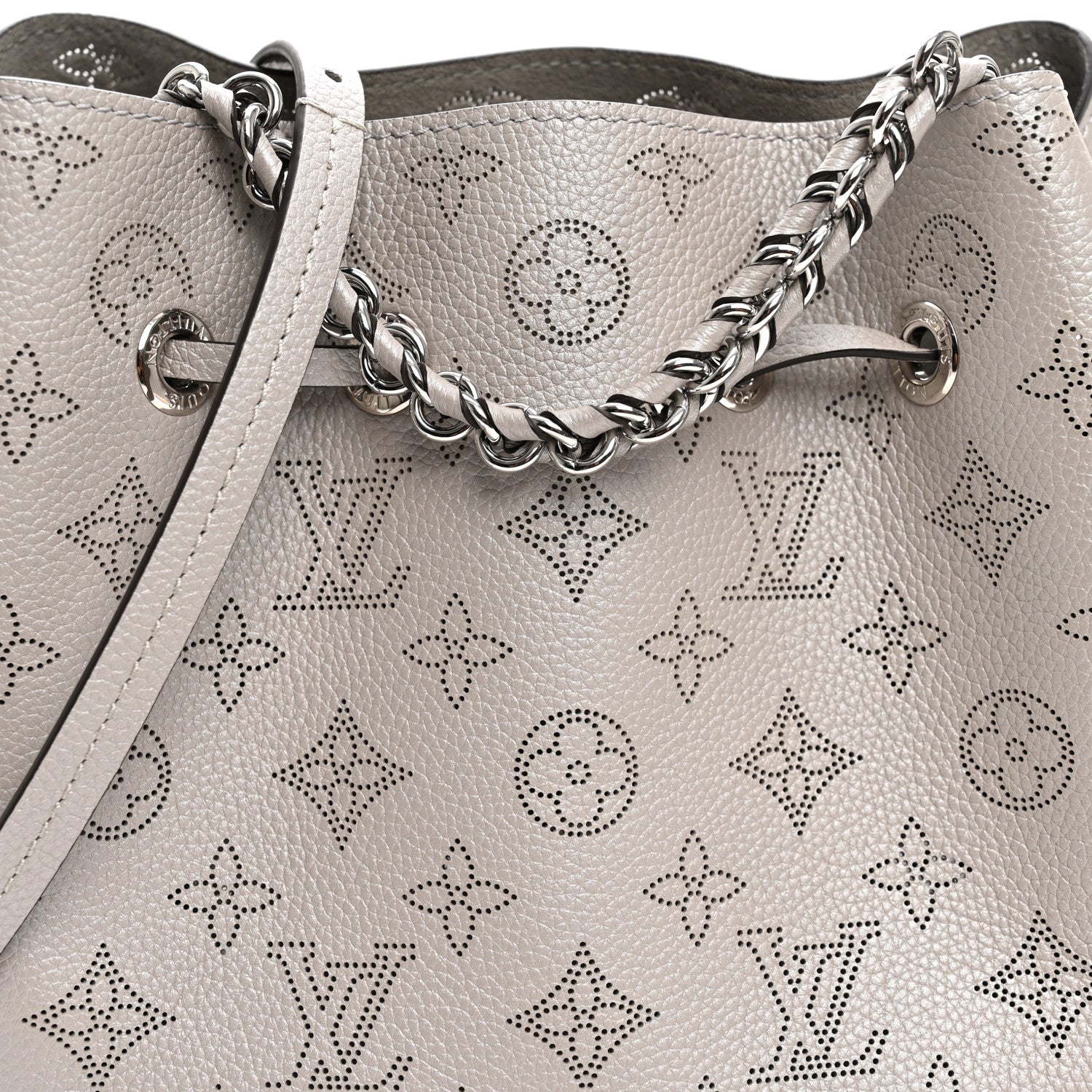 Louis Vuitton Metallic Mahina Bella Gris Souris 9 of 11
