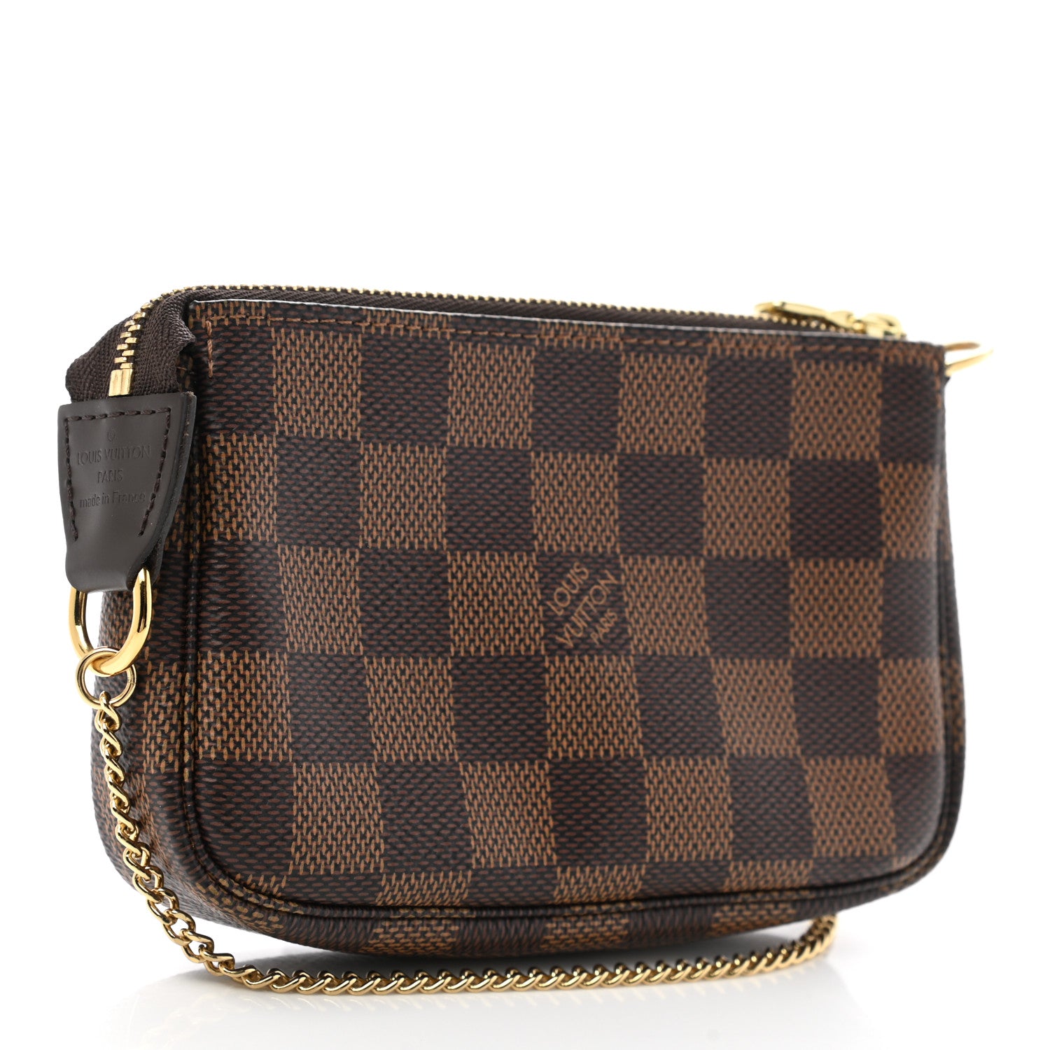 Louis Vuitton Damier Ebene Mini Pochette Accessories 3 of 7