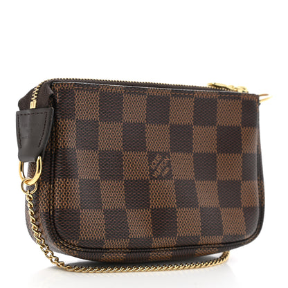 Louis Vuitton Damier Ebene Mini Pochette Accessories 3 of 7