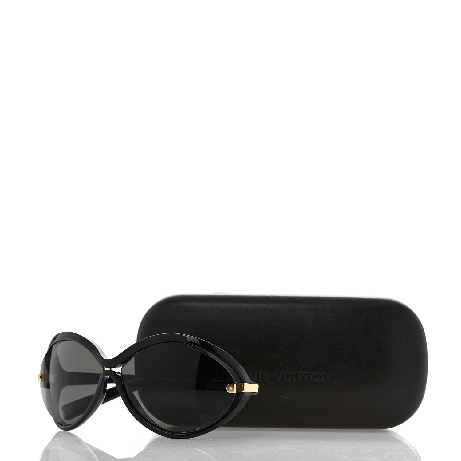 Louis Vuitton Daphne Sunglasses Z0417W Black 7 of 7