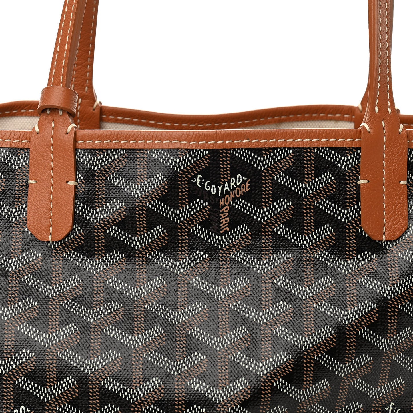 Goyardine Saint Louis PM Black Gold