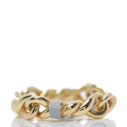 David Yurman 18K Yellow Gold 5mm Continuance Ring 54 7 3 of 4