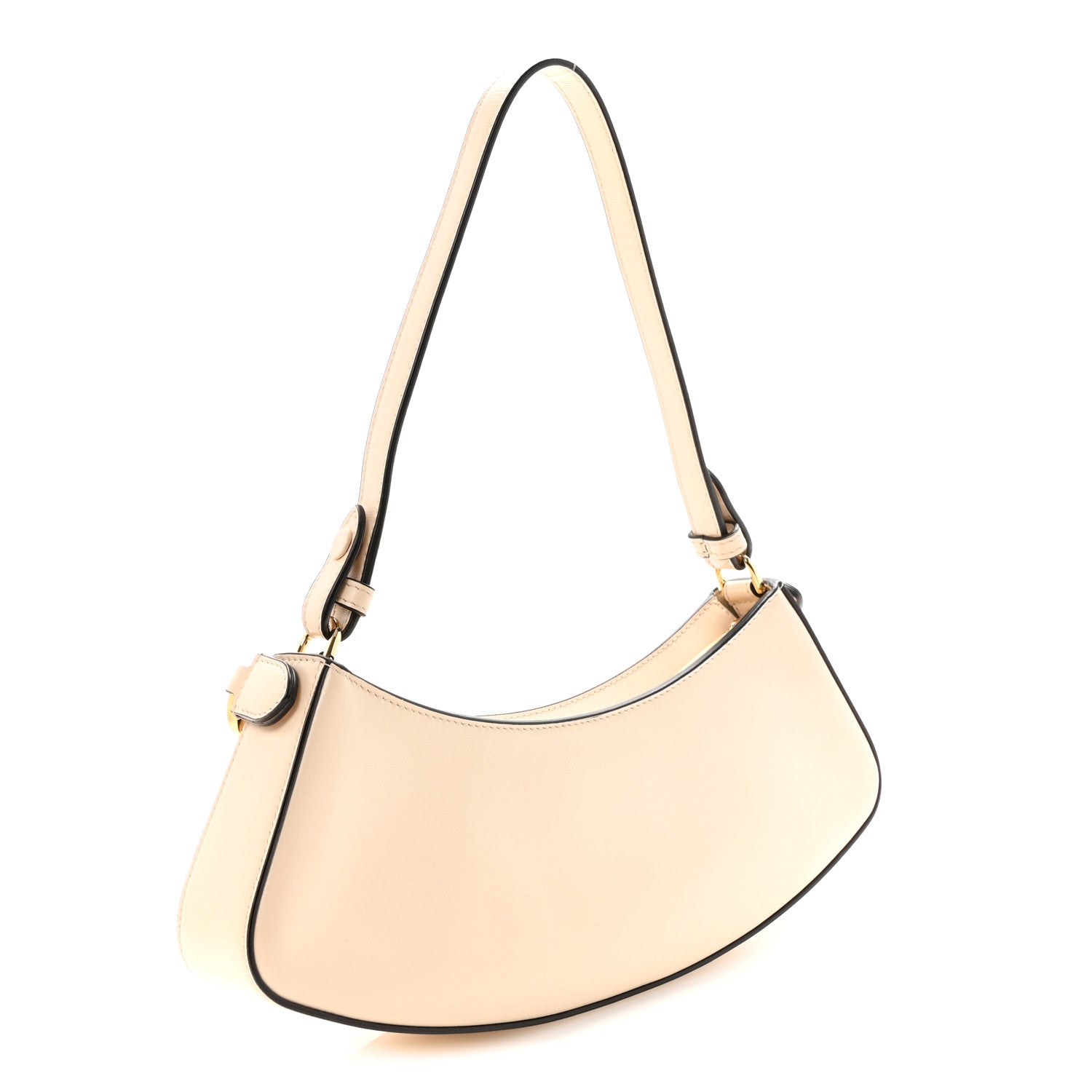 Fendi Vitello Queen Palmellato Fendi O'Lock Swing Camelia 3 of 10