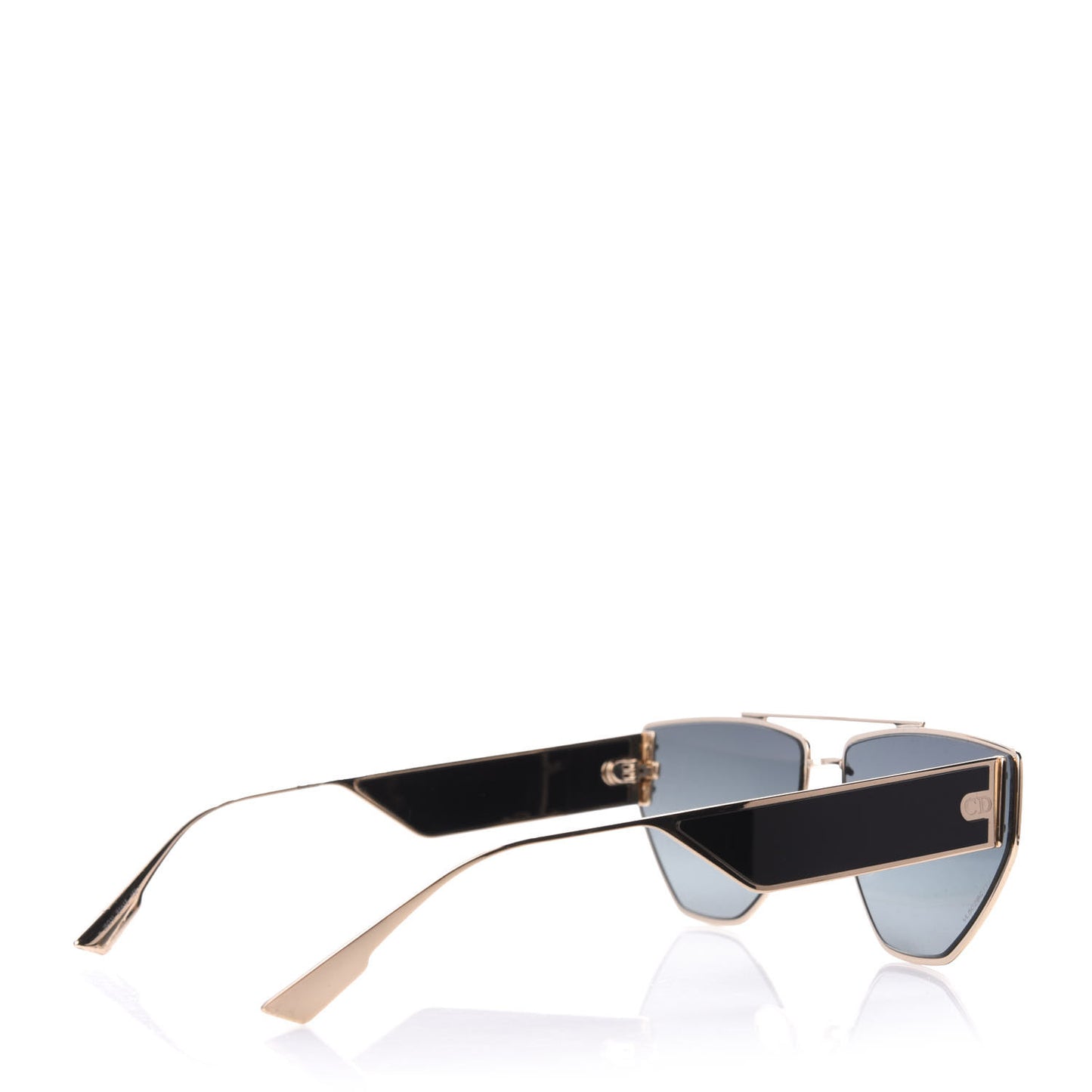 Clan 2 Aviator Sunglasses Black Gold