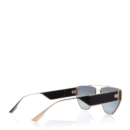 Christian Dior Clan 2 Aviator Sunglasses Black Gold 4 of 8