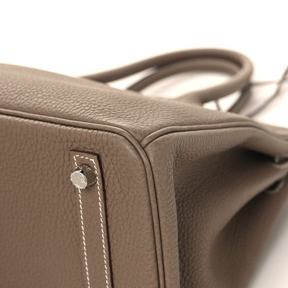 Hermes Togo Birkin 30 Etoupe 12 of 13