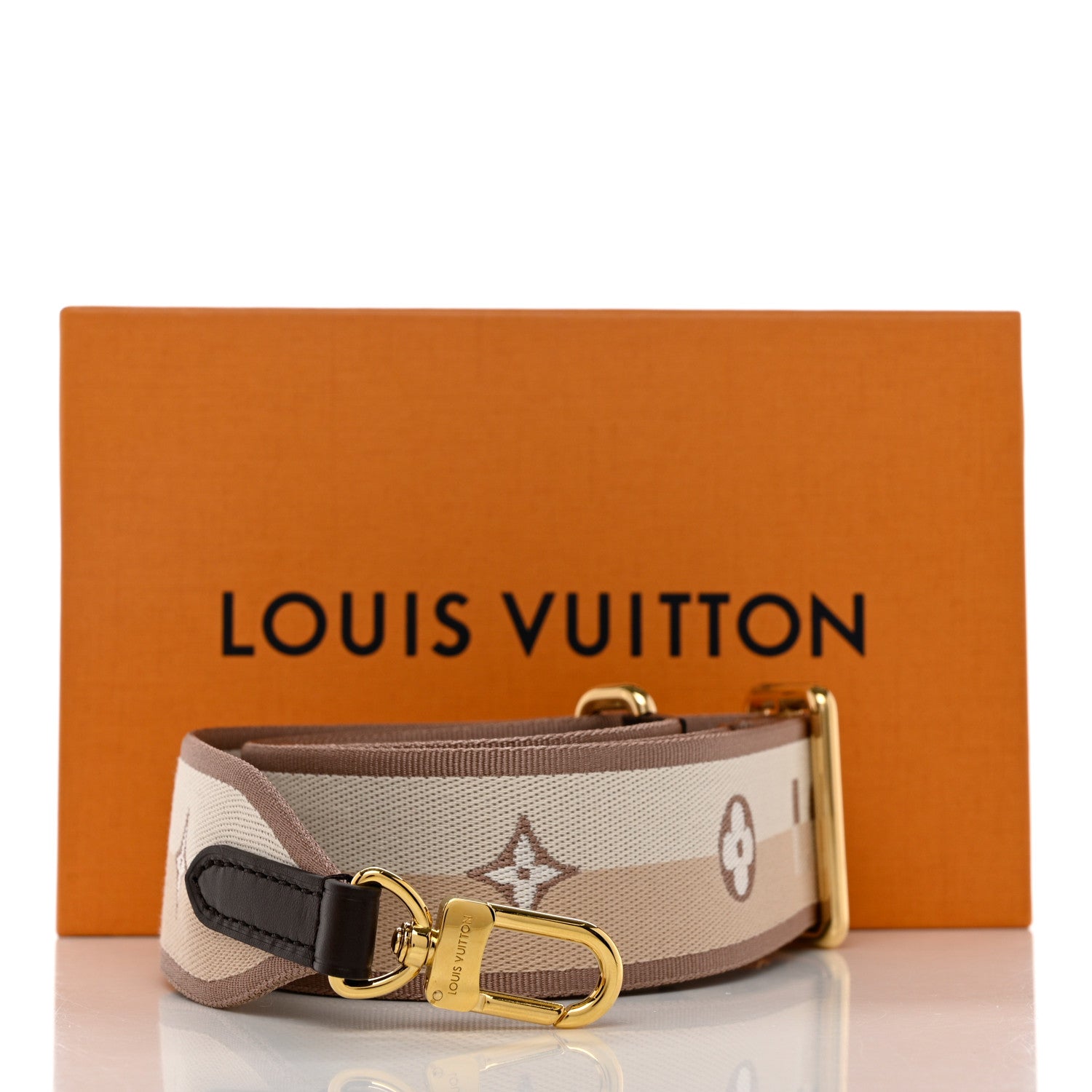 Louis Vuitton Jacquard Speedy Bandouliere 20 Shoulder Strap Beige Brown 7 of 7