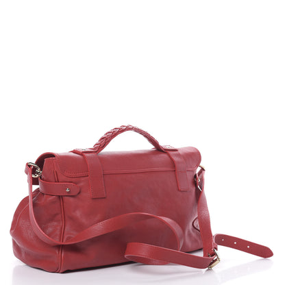 Mulberry Glossy Goatskin Medium Alexa Poppy Red 3 of 10