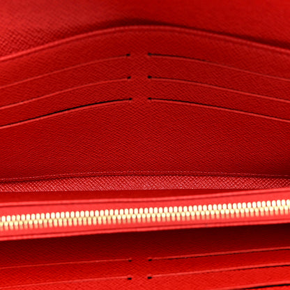 Louis Vuitton Monogram Sarah Wallet NM Coquelicot 5 of 7