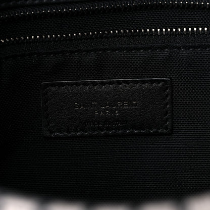 Saint Laurent Cotton Canvas Vintage Calfskin Monogram Medium Niki Chain Satchel 7 of 14